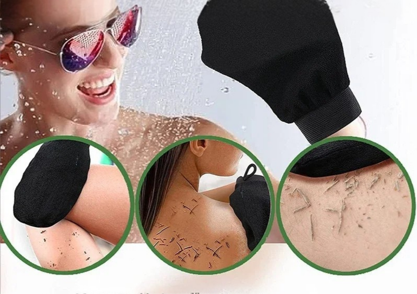 GANTS DUO EXFOLIANT PREMIUM : RITUEL GOMMAGE À DOMICILE